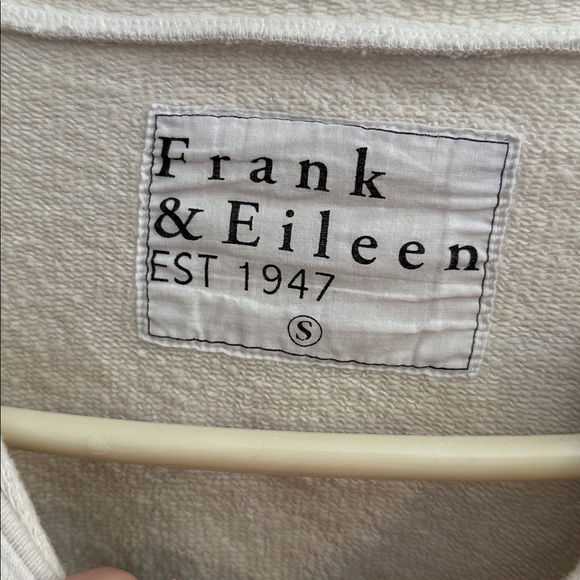 Frank & Eileen Off-White Crewneck Sweatshirt - Picture 2 of 5